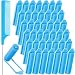 Syhood 43 Pcs Foam Sponge Hair Rollers Women 059 Inch Soft Sleeping Curlers Flexible Sponge Curler Tool and Rat Tail Comb for Hair Styling Hairdressing Overnight Curl and VolumeDark Blue - Image 2