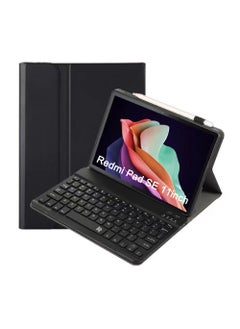 Rock Pow Keyboard Case for Xiaomi Redmi Pad SE 11 Inch 2023 Magnetic Detachable Wireless Keyboard Cases for Xiaomi Redmi Pad SE (11 Inch) 2023  - Image 1