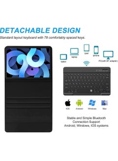 روك بو حافظة لوحة المفاتيح Xiaomi Redmi Pad SE للكمبيوتر اللوحي Redmi Pad SE غطاء مغناطيسي قابل للفصل لاسلكي باللغتين العربية والإنجليزية حافظات لوحة المفاتيح Xiaomi Redmi Pad SE (11 بوصة) 2023  - Image 2