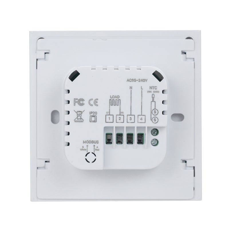 WiFi Smart Thermostat Temperature Controller LCD Display Week Programmable for Electric Underfloor Heating Tuya APP Control Compatible with Google Home - Image 3