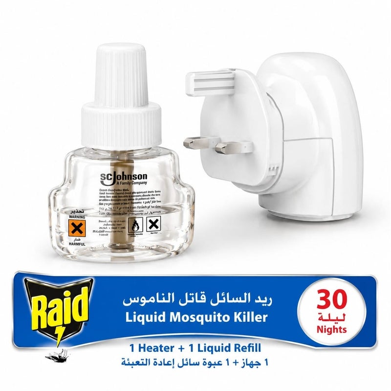 RAID Liquid Mosquito Killer With Device, 21.90ml - Image 2