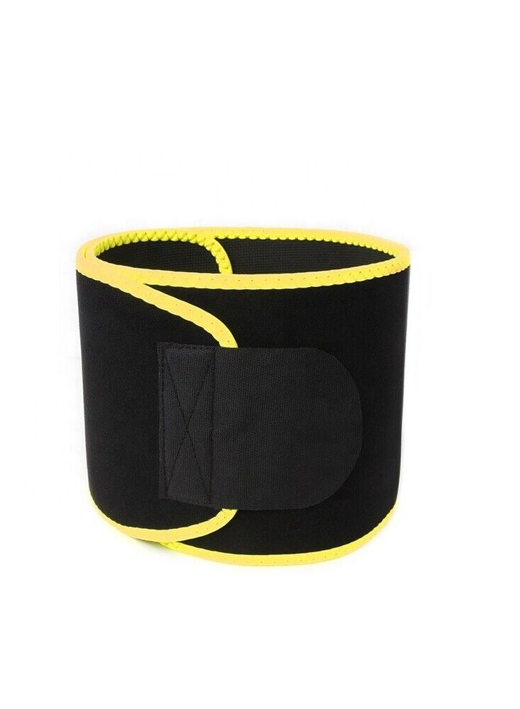 Trimmer Belt Body Shaper and Waist Slimmer for Weight Loss For Men and Women Yellow - Image 2