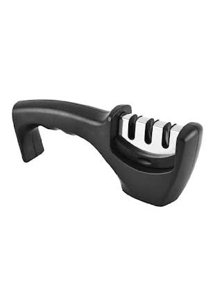 HOMETIC HOMETIC Advanced Manual 3 Stage Kitchen Knife Sharpener Tool Kit Self Knives Shaping Upgraded Knife Sharpener Tool Ceramic Stone Repair Grinder Steel Knives Knife Blade Sharpener Set  - Image 4