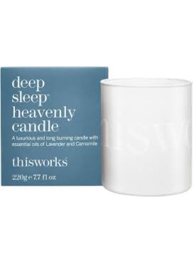 ذس ووركس شمعة "Deep Sleep Heavenly" من "This Works" (وزن 220 غرام) - Image 1