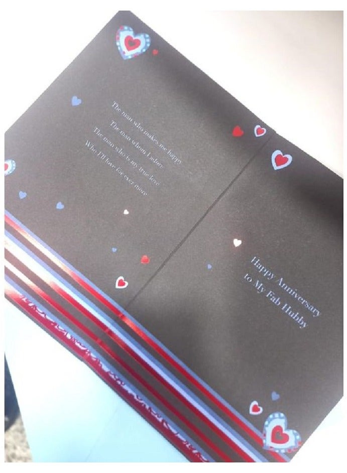 Generic A very special greeting card for the wonderful special husband, with a specially designed envelope, 17*25 cm  - Image 3