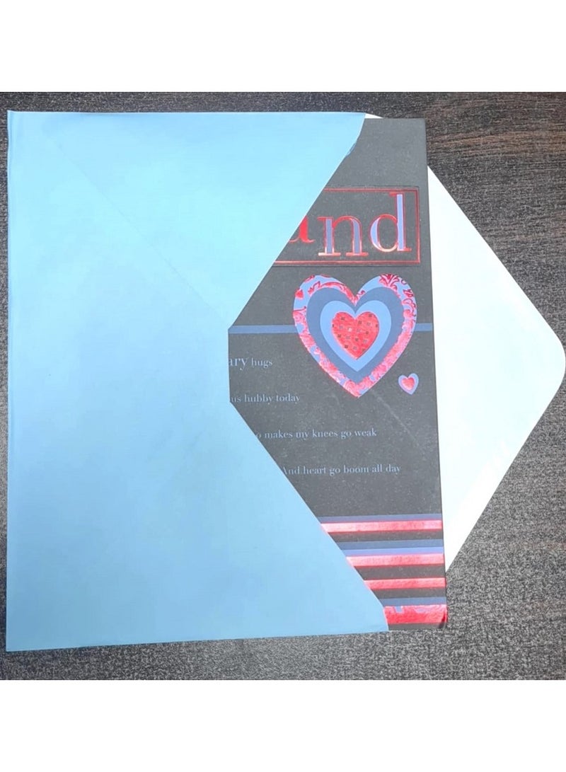 Generic A very special greeting card for the wonderful special husband, with a specially designed envelope, 17*25 cm  - Image 5