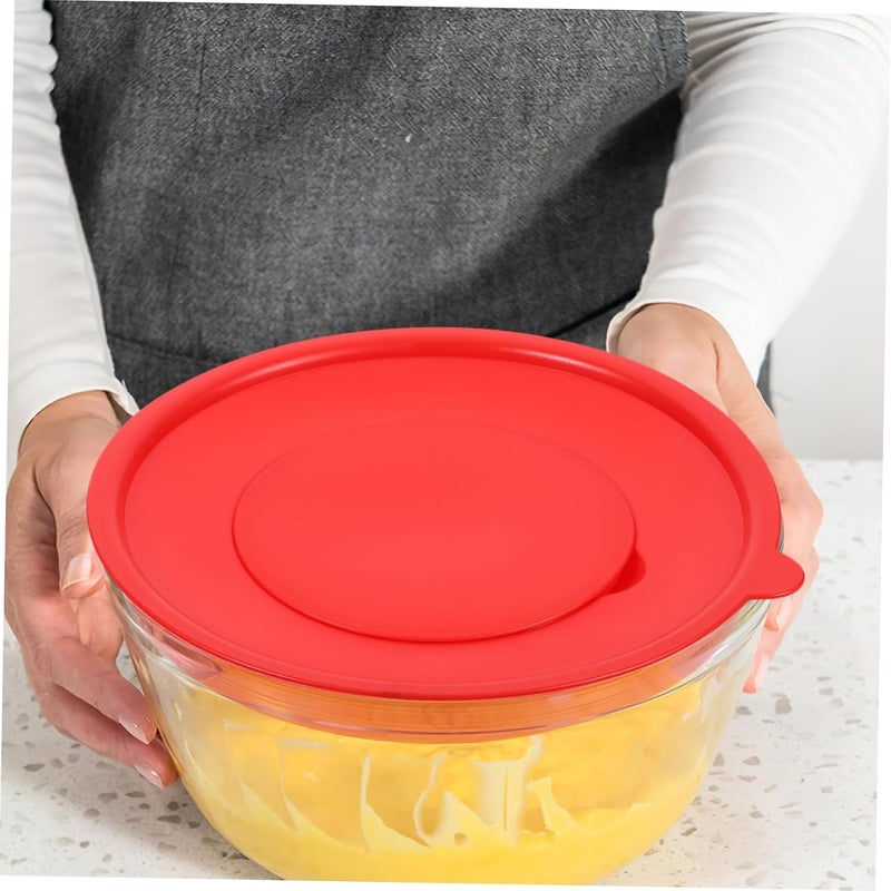 ABOOFAN 2pcs Mixing Bowl Covers Egg Whisk Splash Guard Anti-splash and Dust Design for Home and Restaurant Use Lids for Clean Mixing - Image 5