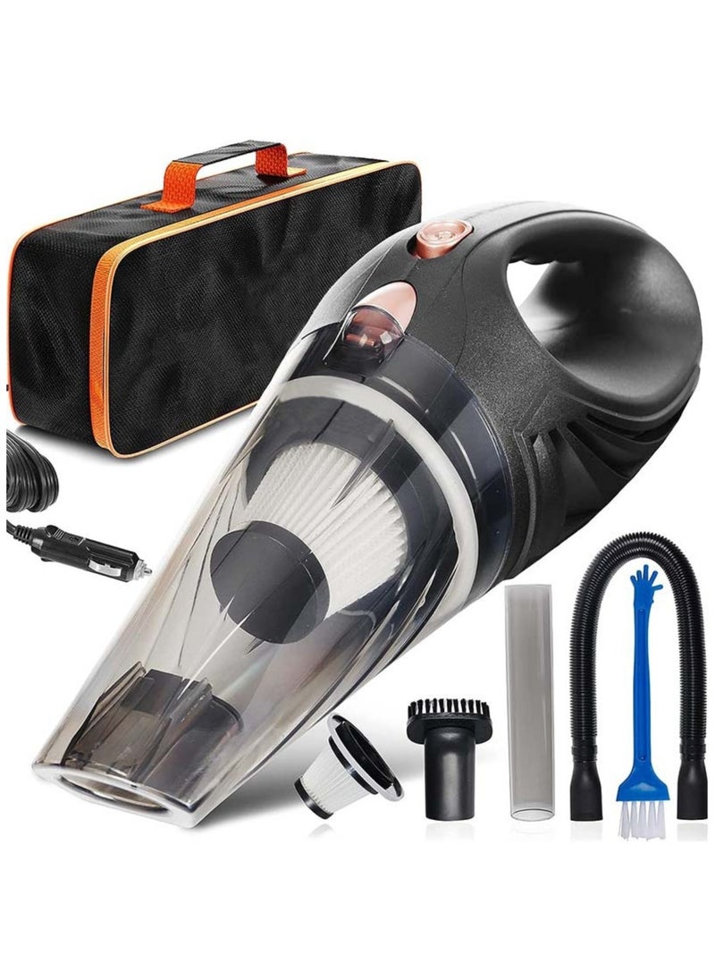 M MIAOYAN Car Vacuum Cleaner Car Accessories Small 12V High Power Handheld Portable Car Vacuum with Attachments Essentials for Travel RV Camper  - Image 1