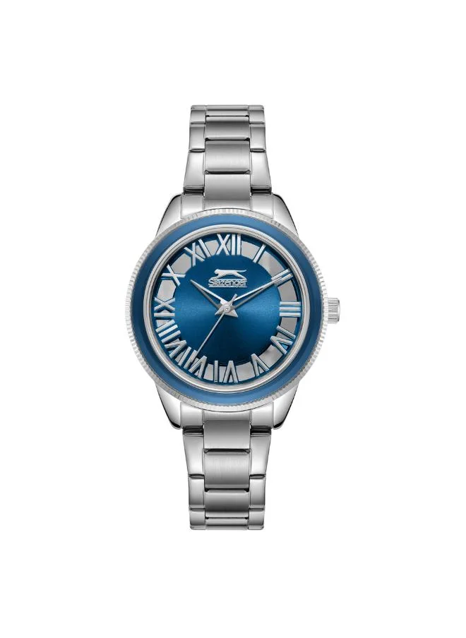 Slazenger SLAZENGER SL.9.2339.3.03 Women's Analog Display Watch & Metal Strap Silver