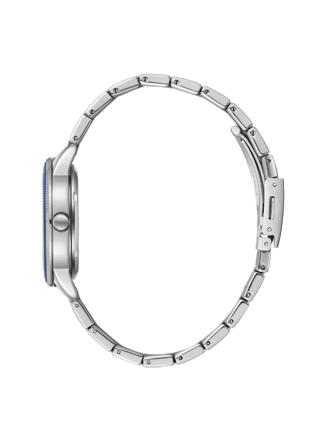 Slazenger Women's Analog Display Watch With Silver Metal Strap - SL.9.2339.3.03