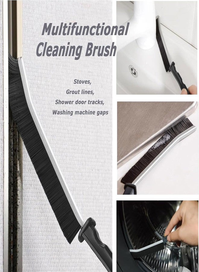 LLQ Crevice Cleaning Brush,6 Pieces Stainless Steel Bristle Brushes for Bathroom, Kitchen, Appliances,Corner,Gap Cleaning Brush - Image 2