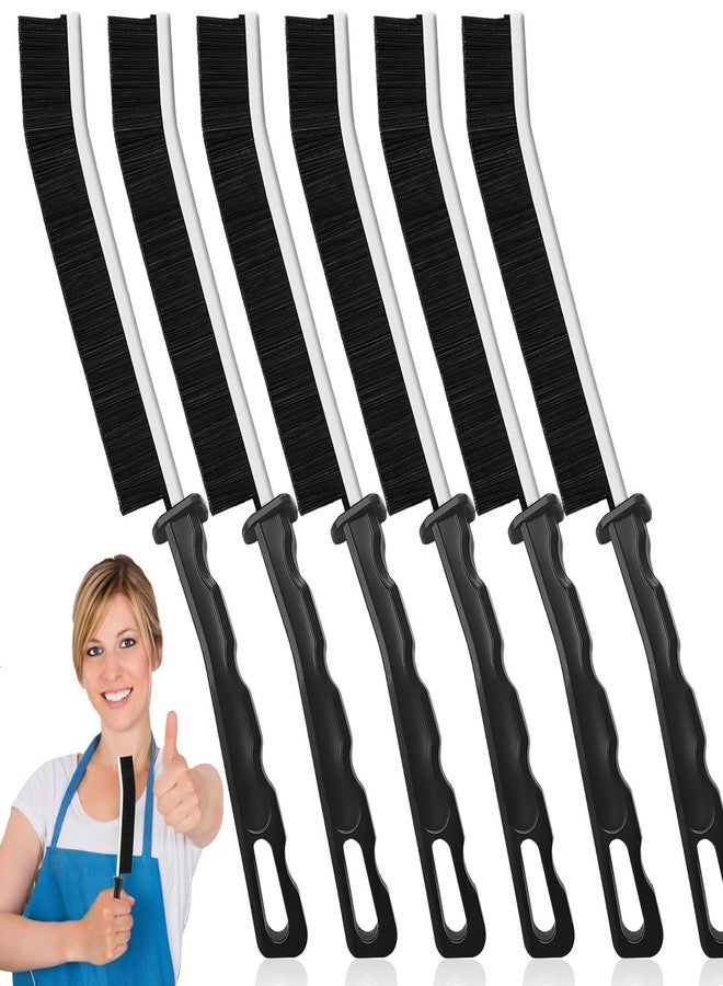 LLQ Crevice Cleaning Brush,6 Pieces Stainless Steel Bristle Brushes for Bathroom, Kitchen, Appliances,Corner,Gap Cleaning Brush - Image 1