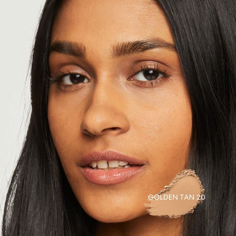 bareMinerals Original Loose Powder Foundation SPF 15, Golden Tan 20 - Image 4