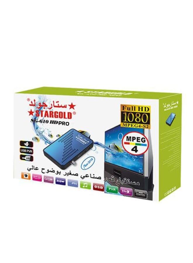 Stargold Hd Mini Receiver Sg 610 Blue Hd Pro  - Image 2