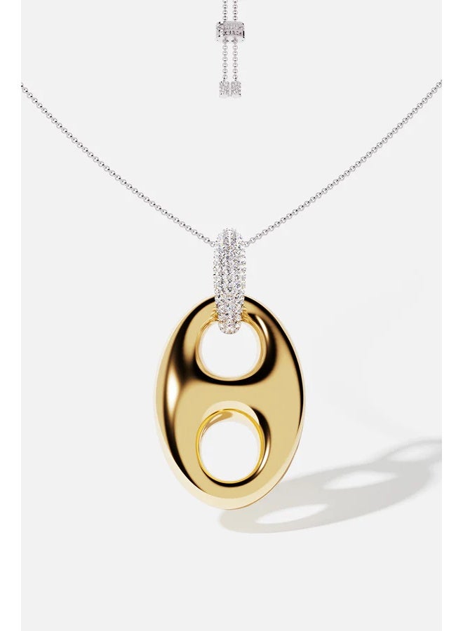 XL Coffee Bean Adjustable Necklace