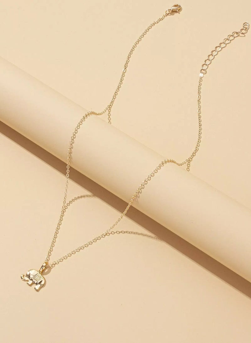 Toddler Girls Animal Charm Necklace  - Image 3