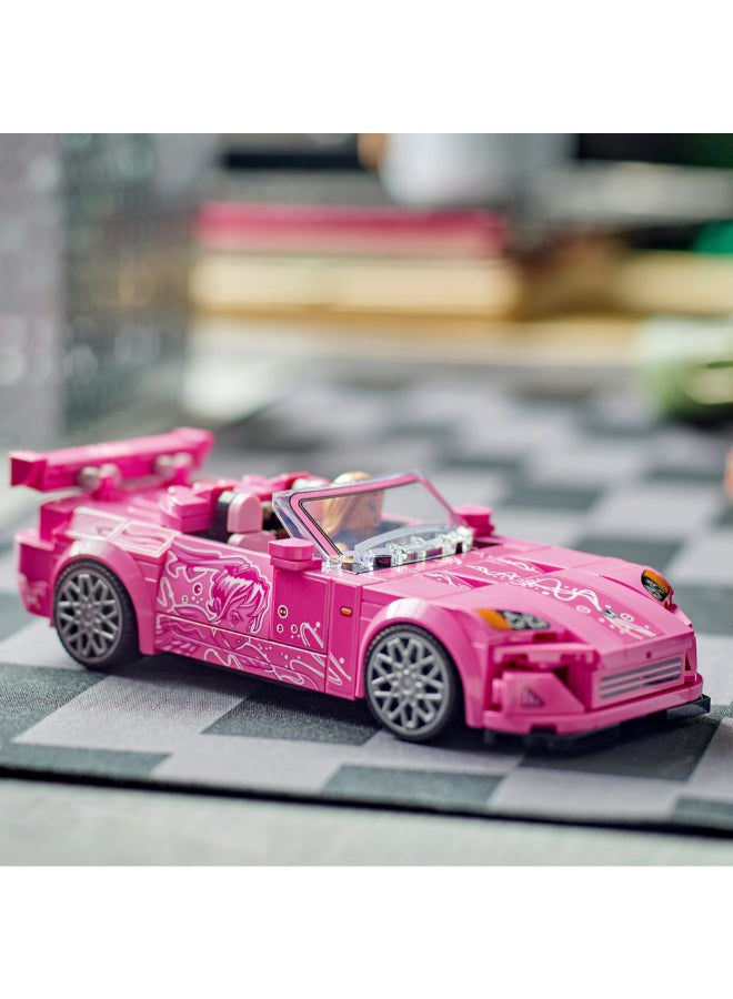 مجموعة النموذج ولعبة السيارة الوردية 2 Fast 2 Furious Honda S2000 من ليغو® سبيد تشامبيونز 77241 - view 5