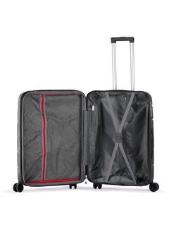 MUSSELZ KILIMANJARO - Complete Luggage Set 3 Piece -UNBREAKABLE PP(Black)  - Image 4