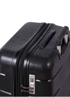 MUSSELZ KILIMANJARO - Complete Luggage Set 3 Piece -UNBREAKABLE PP(Black)  - Image 5