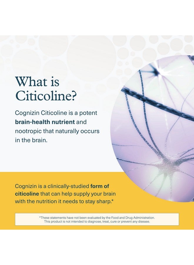 Youtheory Lion's Mane Plus - Mushroom Supplement with Cognizin - Offers Focus & Brain Support* - 60 Vegetarian Capsules - Image 4