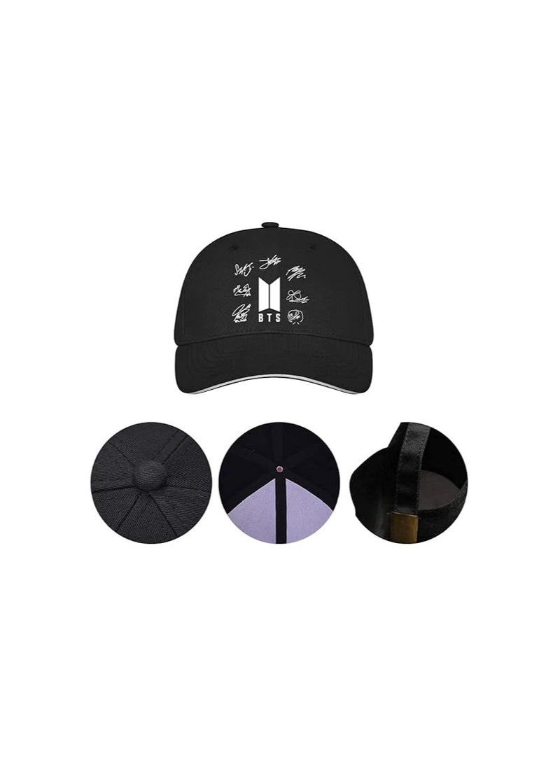 Generic - BTS Bangtan Boys Caps K POP Hat Baseball Cap Men K-pop Caps Bulletproof Boy Scouts Unisex Cool Baseball Mesh Net Caps Hat - Image 1