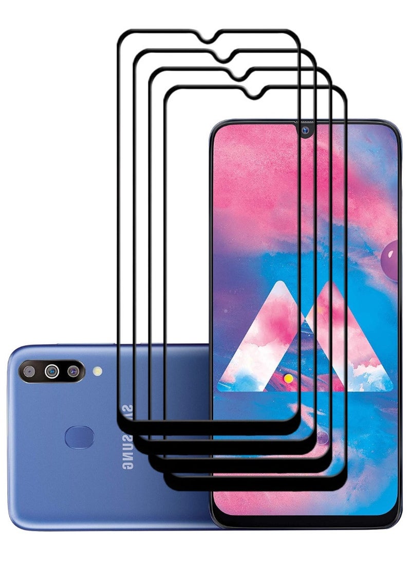 أكاليكس 4 قطع، حماية شاشة، لهاتف سامسونج جالاكسي M30، جودة ممتازة. - Image 1