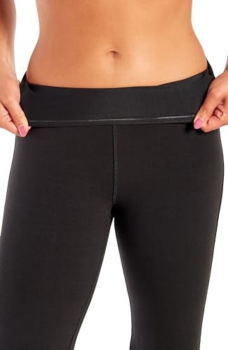 Marika Women Standard Carrie Tummy Control Bootleg Pant, Black, Small - Image 3