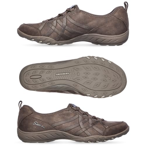 SKECHERS حذاء سكيشرز النسائي بريس-إيزي - دايز إند، بني داكن، 9 أمريكي - Image 2