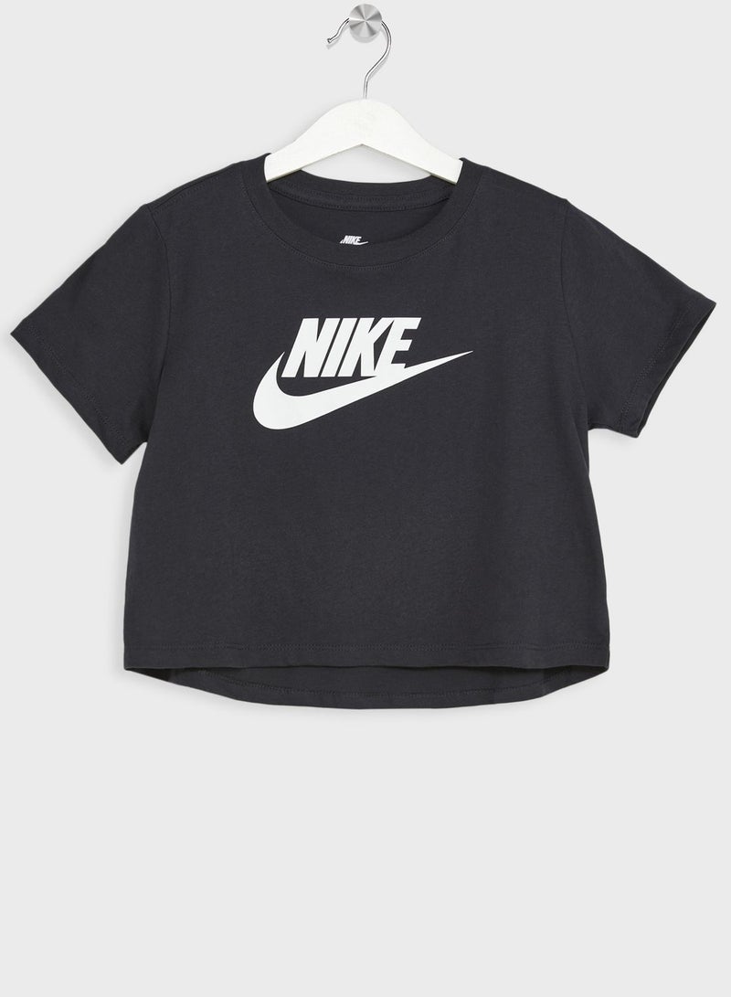 Nike Youth Nsw T-Shirt Crop Futura - Image 1