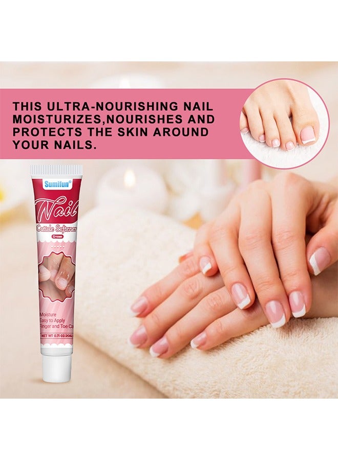 سوميفون كريم منعم بشرة الأظافر ، جلد الأظافر الميت ، كريم تليين ، ظفر الإصبع ، كريم إصلاح ، مانيكير 20 جرام - Image 5