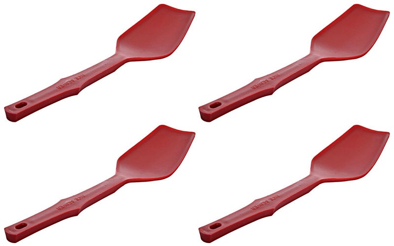 Cutting EDGE Polypropylene Serving Spoon, Set of 4, Red - Image 1