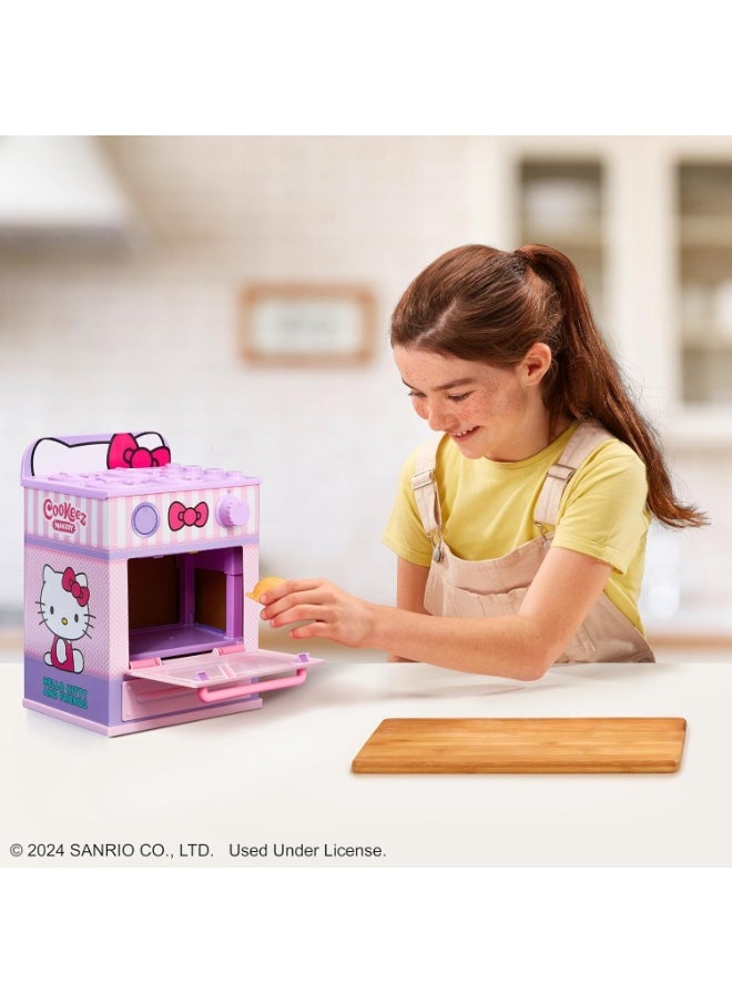 Cookeez Makery Hello Kitty Oven Playset, Mix & Make A Plush Best Friend! Place Your Dough In The Oven And Be Amazed When A Warm, Scented, Interactive, Plush Friend Comes Out!  - Styles May Vary