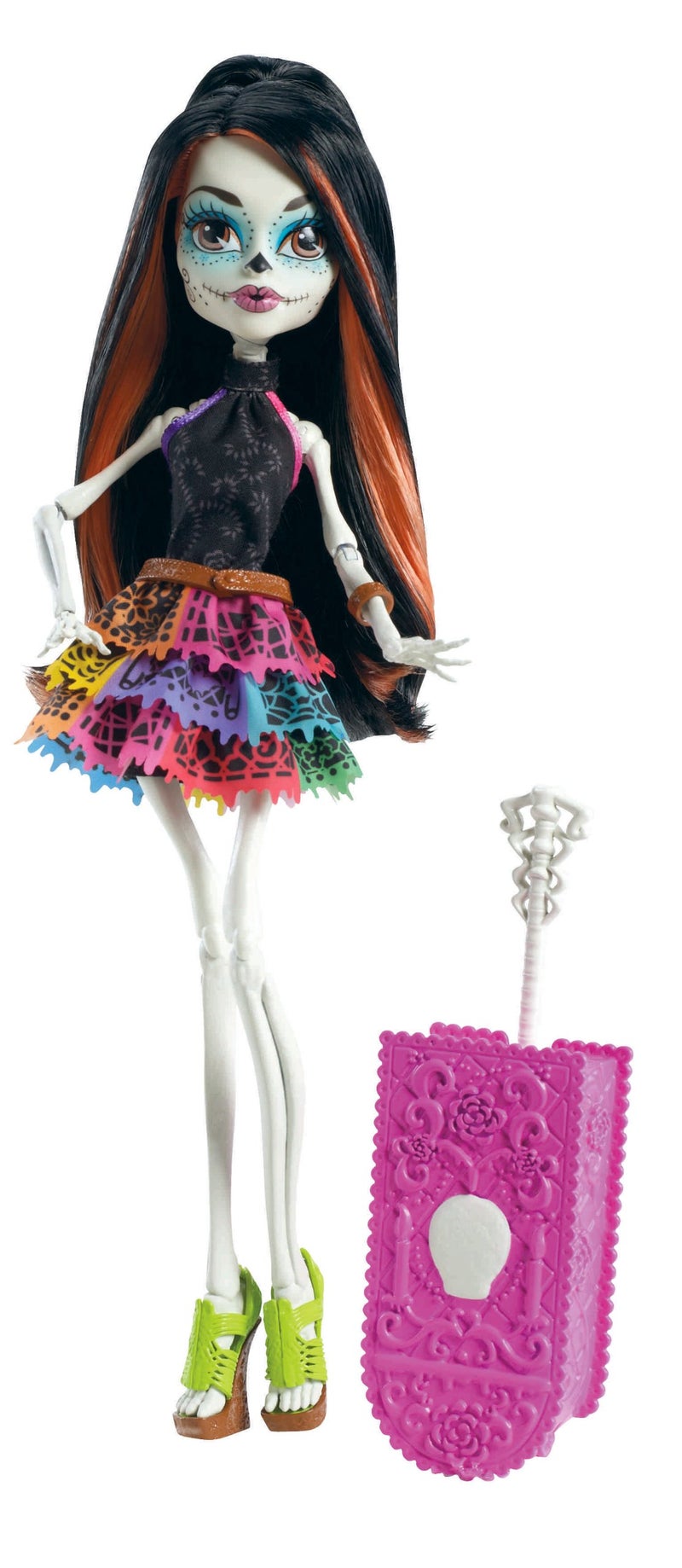 MONSTER HIGH دمية سكيلتا كالفيراس من مونستر هاي - سفر سكاريس - Image 1