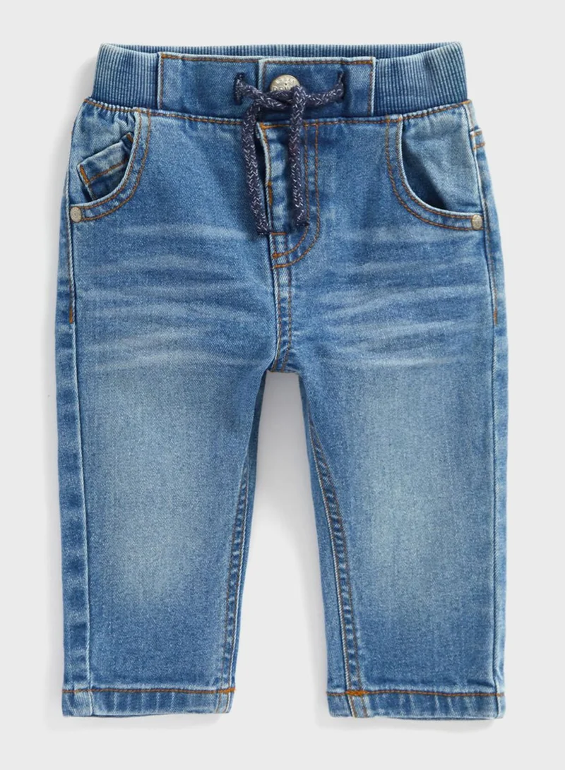 mothercare Kids Light Wash Straight Jeans