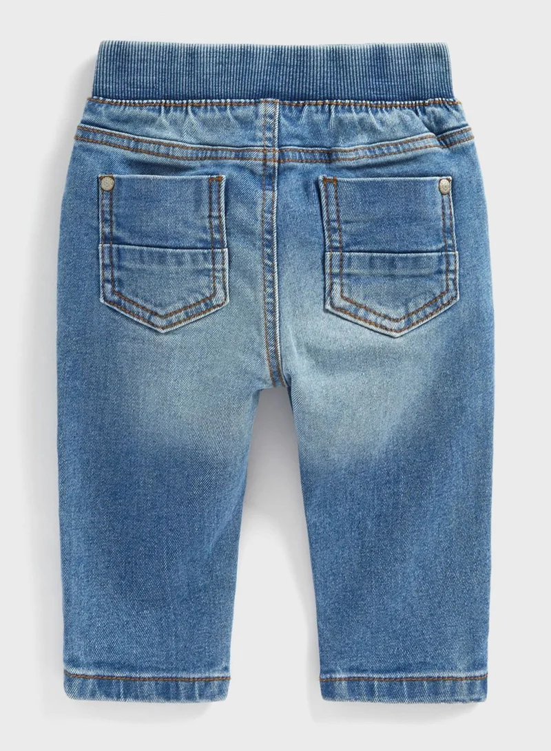 mothercare Kids Light Wash Straight Jeans