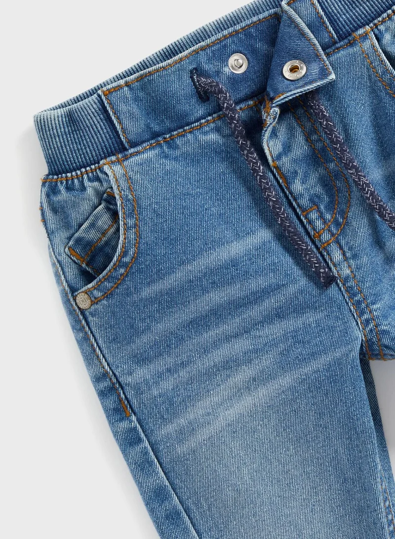 mothercare Kids Light Wash Straight Jeans