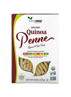 Now Foods NOW Foods, Living Now, Organic Quinoa Penne, 8 oz (227 g)  - Image 1