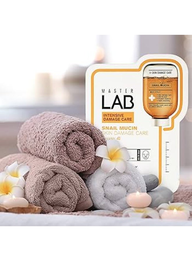 TonyMoly Master Lab Mask Sheet Snail Mucin 1unit - Image 2