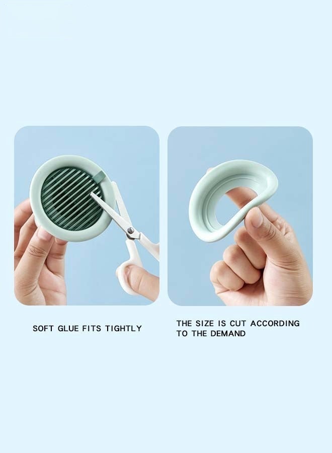 2PCS Deodorant Floor Drain Sealed TPR Soft Plug One-way Drainage Design Wear-resistant and Anti-corrosion Anti-blocking Bathroom Kitchen Filter - Image 5