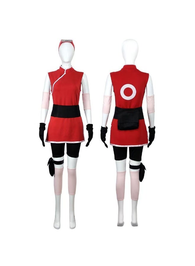 NIBEMINENT Ninja Shippuden transforms into cosplay costume, Haruya Sakura cosplay collaborates with Japanese anime set role-playing - Image 1