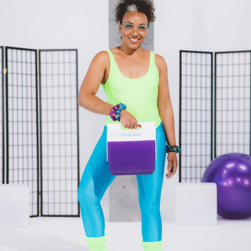 Igloo 4 Qt Playmate Mini Hardsided Lunch Box Cooler, Purple - Image 5