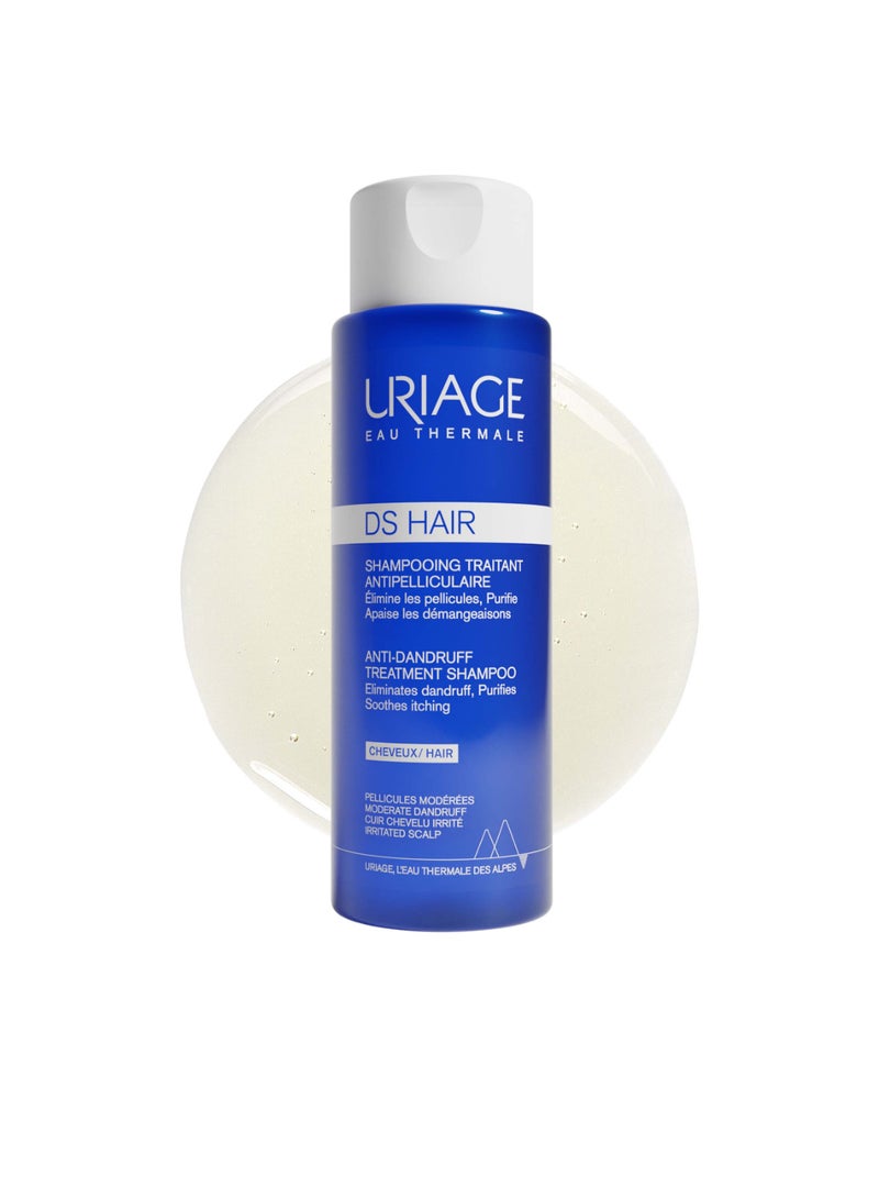 Uriage DS Hair | Anti-Dandruff Purifying Shampoo Piroctone Olamine Cade Oil | For Persistent Flakes And Oily Scalp 200ml - Image 1