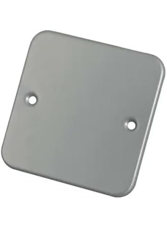 melfi Metal Clade Electrical Wall Switch: Epoxy Gray Powder Coated For Enhanced Durability  - Image 1