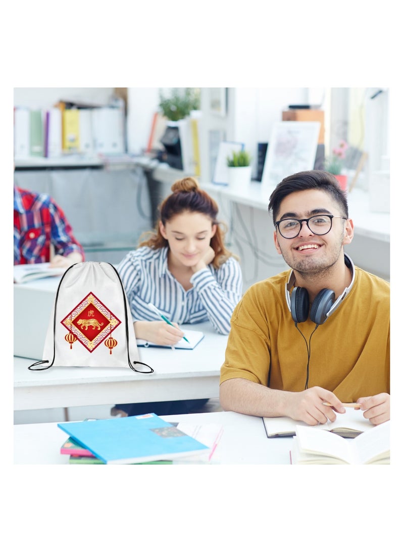 برينت شوب فور مي حقائب برباط برموز زودياك الصينية للرجال والنساء - حقيبة ظهر رياضية متينة للأطفال، رائعة للمدرسة والكلية، للاستخدام اليومي، خفيفة الوزن مع مطبوعة - Image 5