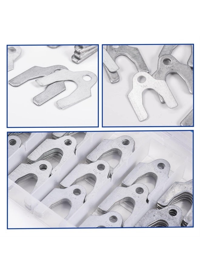 LAMAY Auto Alignment Body Shims Assortment Kit 1/16" 1/64" 1/32" 1/8" (144 Pieces) BUSY-CORNER - Image 3