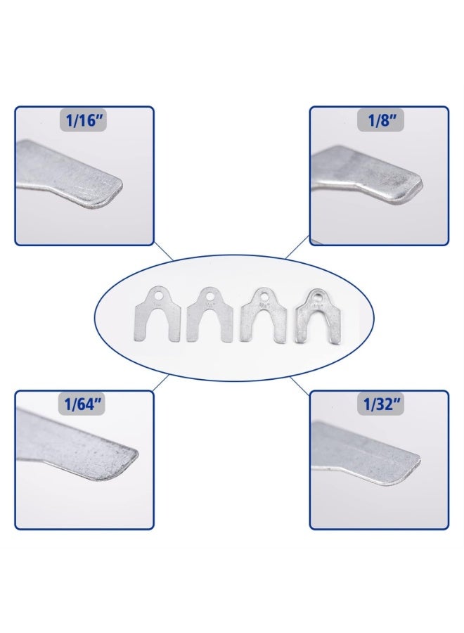 LAMAY Auto Alignment Body Shims Assortment Kit 1/16" 1/64" 1/32" 1/8" (144 Pieces) BUSY-CORNER - Image 4