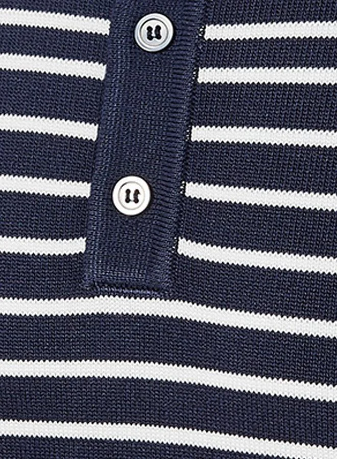 Iconic STRIPE KNIT POLO