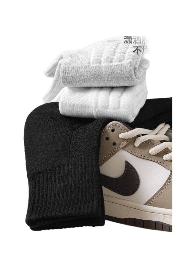 Picking up socks Xiao Ji Men'S Athletic Socks, Antibacterial And Odor-Resistant, Men'S Boat Socks, Spring And Autumn, Solid Color, Casual, Cotton, Breathable, Men'S Short Socks - Image 3