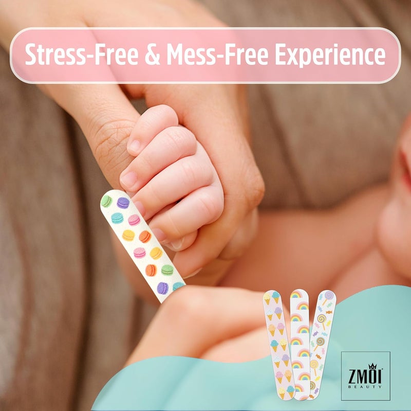 ZMOI Baby Nail File - Colorful Mini Emery Boards - Image 2