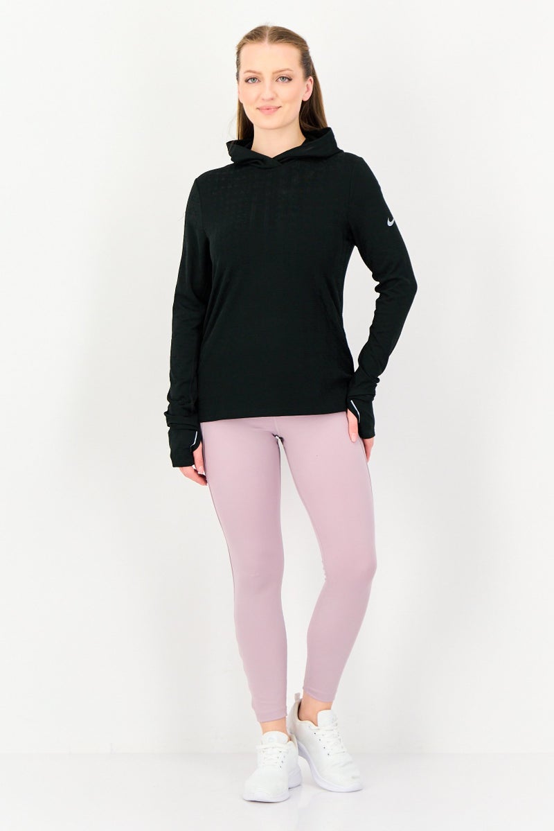 Nike Women Sportswear Fit Running Hoodies, Black - Image 2